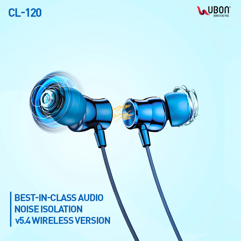 ubon cl 120 wireless neckband