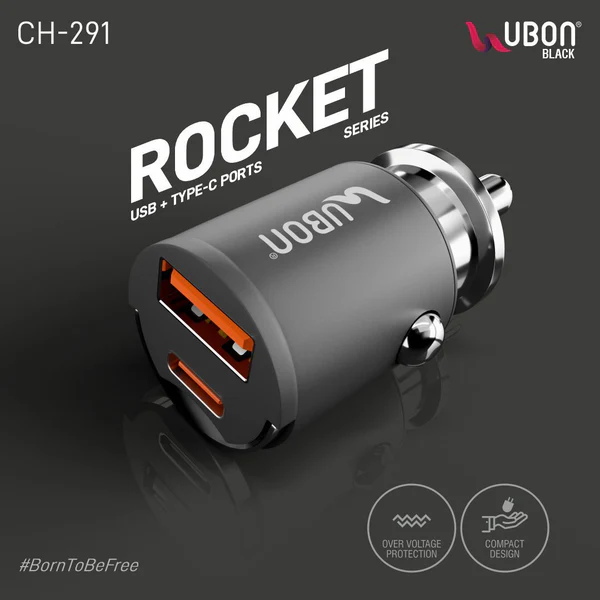 UBON CH 291  65W Fast Car Charger